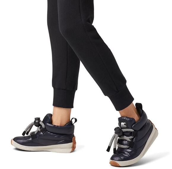 Sorel Shoes - Sorel Navy Out 'N About Puffy Oversized Drawcord Lace Waterproof Boot Womens 7.5